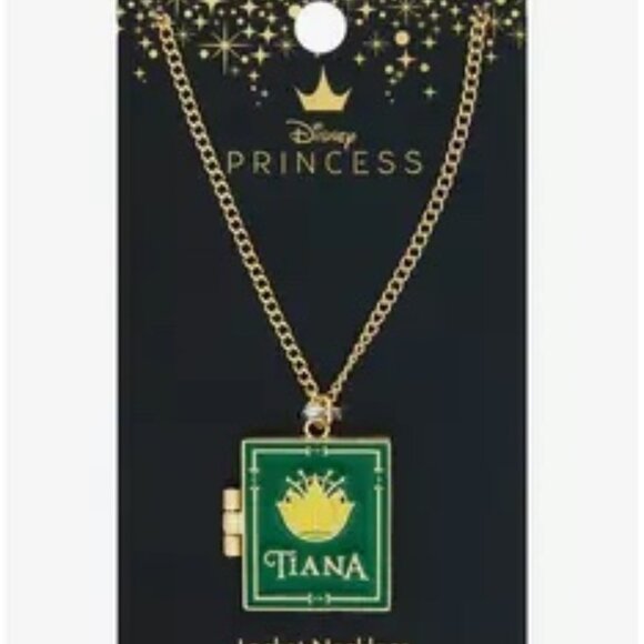 Disney The Princess And The Frog Storybook Locket Necklace - Picture 1 of 11